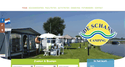 Desktop Screenshot of campingdeschans.nl